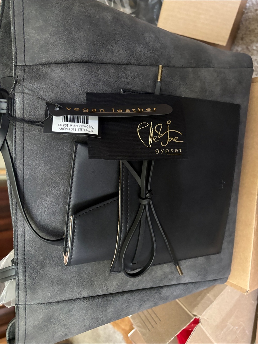 Joe and Elle Gypset vegan satchel